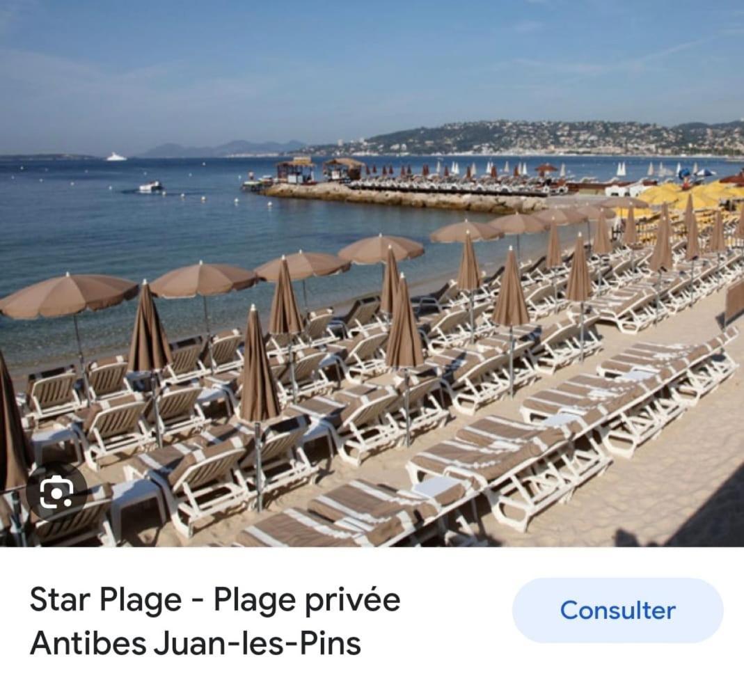 Beautiful Apartment Design Next To The Sea Antibes Eksteriør bilde